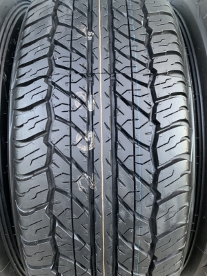 ยางใหม่ป้ายแดง 255-70-16 Dunlop ปี18 ใหม่ยกห้าง ไม่เคยสัมผัสผิวถนน