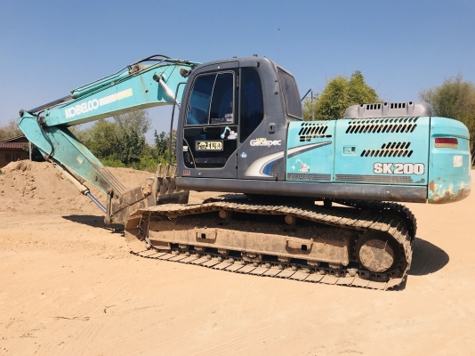 ขาย 1,390,000 KOBELCO sk 200-8 supper เอกสารเล่มทะเบียน เครื่องดี ปั๊มแรง เอวแน่น ช่วงล่างดี แอร์หนา