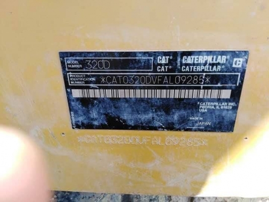 ขาย 1,250,000 CAT 320 D JAPAN เอกสารเล่มทะเบียน ไฟฟ้าครบ เครื่องดี ปั้มแรง เอวแน่น ช่วงล่างเต็ม แอร์