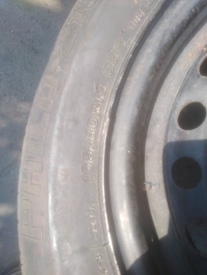ขายล้ออะไหล่​ ขอบ13​ ยาง​ BRIDGESTONE.ขอบ13​ มี​ 1​ ล้อ​ โทร.0814273941​ ไอ​ดี​ไลน์​ ​0814273941​