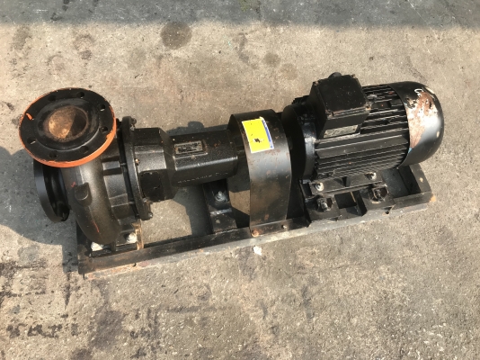 ขายปั๊มน้ำหอยโข่ง Groundfos ใบพัดทองเหลือง ขนาดเข้า 4นิ้ว ออก 3นิ้ว รุ่นแรงดันสูง ชนมอเตอร์ 10HP. 380V สภาพสวยมาก หมุนนิ่ม พร้อมใช้งาน