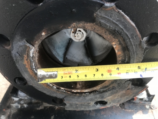 ขายปั๊มน้ำหอยโข่ง Groundfos ใบพัดทองเหลือง ขนาดเข้า 4นิ้ว ออก 3นิ้ว รุ่นแรงดันสูง ชนมอเตอร์ 10HP. 380V สภาพสวยมาก หมุนนิ่ม พร้อมใช้งาน