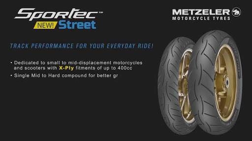 ยางใหม่ Metzeler Sportec Street ราคาไม่แพง ยางใหม่ Metzeler Sportec Street ราคาไม่แพง