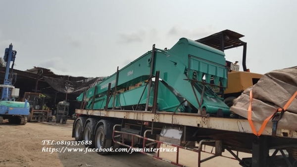 สินค้าใหม่ งานนำเข้า ประกอบนอก*ชุดบูม-อาร์มยาวพร้อมบุ๊งกี๋ สำหรับรถขุดไซค์ 200 ,210 / สลัก 80มิล / ขนาด 50 ฟุต(Feet)