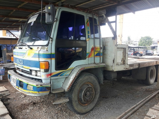 ขายรถบรรทุก10ล้อเทรลเลอร์ ISUZU 175 แรงม้าสองเพลาสโลราคา 450,000 ขายรถบรรทุก10ล้อเทรลเลอร์ ISUZU 175 แรงม้าสองเพลาสโลราคา 450,000