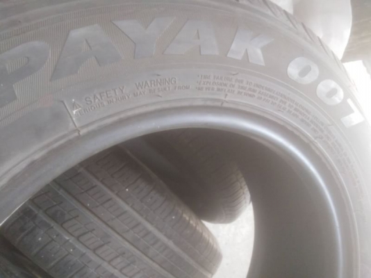 225​/65R17​ DEESTONE​ กับ BRIDGESTONE​ ปี16​ กับปี14 ชุด​ 4​ เส้น​ โทร.0814273941​ ไอ​ดี​ไลน์​ 08142