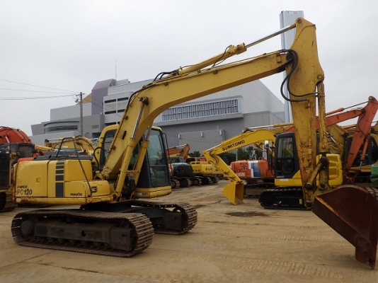 ขายรถขุด KOMATSU PC120-6 มีลายหัวกระแทก นำเข้าเองจากญี่ปุ่น สภาพสวยพร้อมใช้ ถึงเร็วๆนี้ครับ