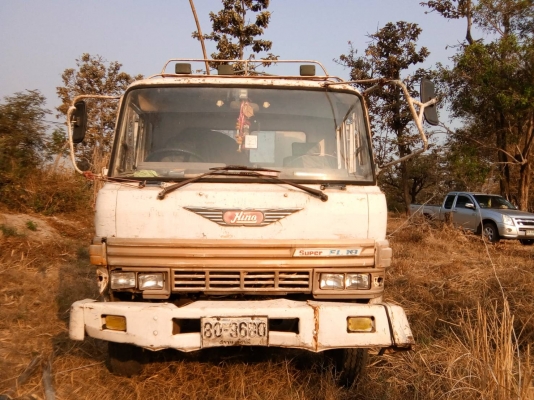 ขายรถแมคโค kobelco sk120 พร้อมแทนเลอร์10 ล้อ