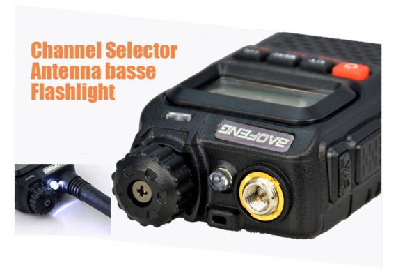 วิทยุสื่อสาร BAOFENG uv-3r+ แพ็คคู่ หายาก ได้ทั้ง 2 คลื่น UHF/VHF