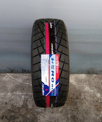 HERO R111 195/55R15 ยางซิ่งขอบขาว ปี19 HERO R111 195/55R15 ยางซิ่งขอบขาว ปี19