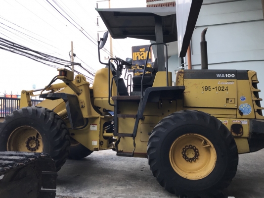 **รถนอกขายถูก**ขายรถตัก WA100-3 สภาพสวย จากญี่ปุ่นแท้100\% โทร 081-1463244(เจ๊สุ)