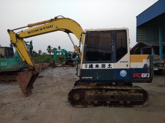 Komatsu PC60-6 เก่านอก เอกสารอินวอยซ์ สวยพร้อมใช้