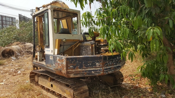 ขาย แบคโฮ KOMATSU PC60-5 เครื่อง 4BE1 ปั้มเดิม ช่วงล่างดี รถใช้งานได้ปกติ เอกสารใบซื้อขาย