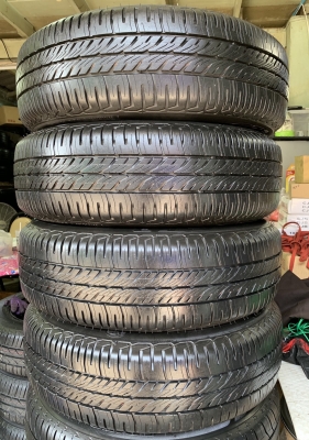 ล้อแม็ก Honda New JAZZ ขอบ 15 พร้อมยางป้ายแดง 175-65-15 GoodYear ปี 18 ดอกยางหนาปึก