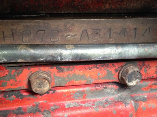 ขายเครื่องยนต์ HINO HO7C 175 แรงม้าพร้อมเกียร์ HO