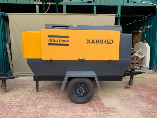 ปั้มลมแบบลากจูง ATLAS COPCO XAHS186