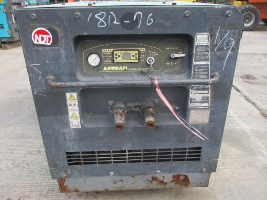 ขายปั้มลม AIRMAN PDS100S นำเข้าจากญี่ปุ่น สนใจติดต่อ อำพล 090-9694506/ 080-3031241