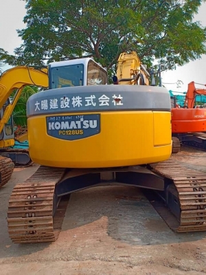 ขายจ้า..KOMATSU PC128US-2. เก่านอกแท้  เดิมๆๆ  เครื่องปั๊มดี    6,xxx ชั่วโมง  พร้อมใช้  โทร 089-3818694 จ๊อย