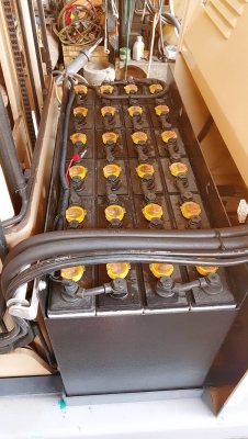 ขายรถไฟฟ้ายืนขับเสาเข้าตู้ 4.3 เมตร รุ่น 6FBR15