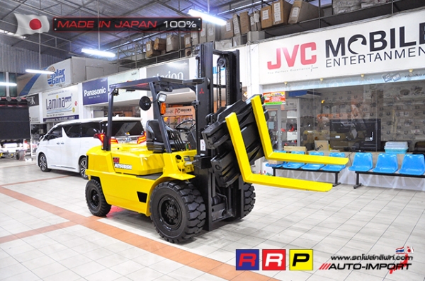 ขายรถโฟล์คลิฟท์มือสอง MITSUBISHI รุ่น FD40-F19A-51938 นำเข้าจากประเทศญี่ปุ่น 100\% ไม่เคยใช้งานในไทย