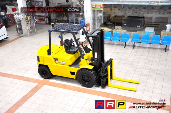 ขายรถโฟล์คลิฟท์มือสอง MITSUBISHI รุ่น FD40-F19A-51938 นำเข้าจากประเทศญี่ปุ่น 100\% ไม่เคยใช้งานในไทย