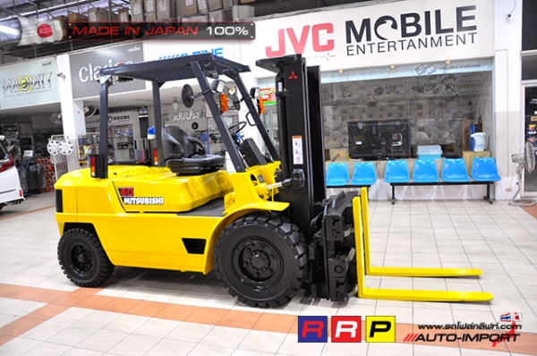 ขายรถโฟล์คลิฟท์มือสอง MITSUBISHI รุ่น FD40-F19A-51938 นำเข้าจากประเทศญี่ปุ่น 100\% ไม่เคยใช้งานในไทย