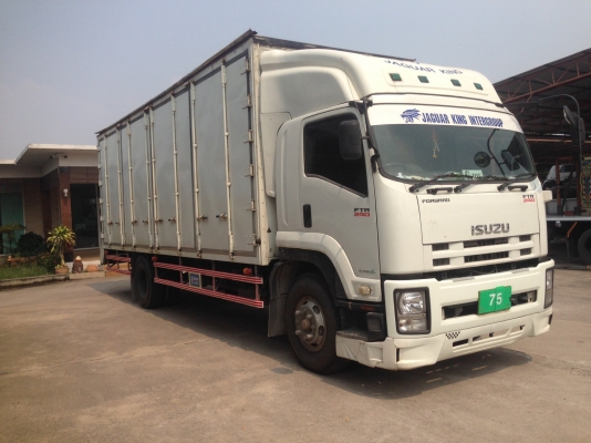 ขายด่วน 6 ล้อตู้แห้ง 10 บาน ISUZU FTR34 เครื่อง 6HK1 240 แรง ปี54 สภาพพร้อมใช้