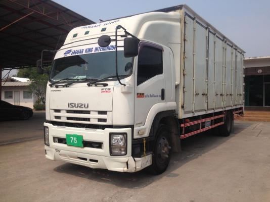 ขายด่วน 6 ล้อตู้แห้ง 10 บาน ISUZU FTR34 เครื่อง 6HK1 240 แรง ปี54 สภาพพร้อมใช้