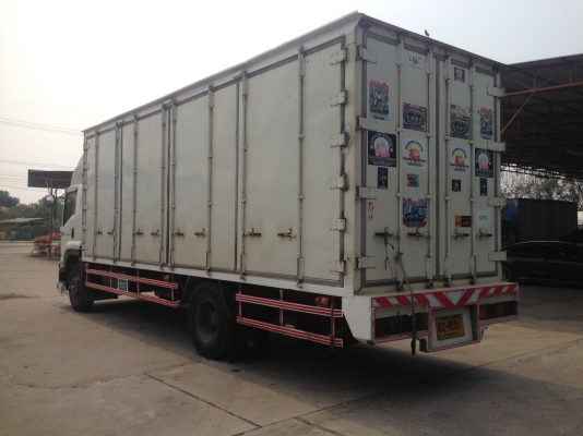 ขายด่วน 6 ล้อตู้แห้ง 10 บาน ISUZU FTR34 เครื่อง 6HK1 240 แรง ปี54 สภาพพร้อมใช้