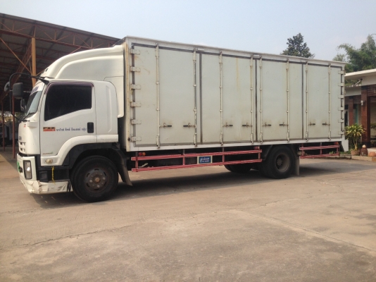 ขายด่วน 6 ล้อตู้แห้ง 10 บาน ISUZU FTR34 เครื่อง 6HK1 240 แรง ปี54 สภาพพร้อมใช้