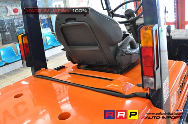 ขายรถโฟล์คลิฟท์มือสอง TOYOTA รุ่น 5FGL20-40325 นำเข้าจากประเทศญี่ปุ่น 100\% ไม่เคยใช้งานในไทย