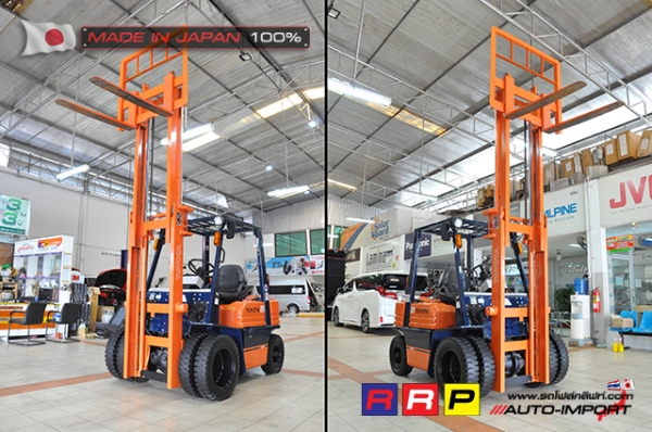 ขายรถโฟล์คลิฟท์มือสอง TOYOTA รุ่น 5FGL20-40325 นำเข้าจากประเทศญี่ปุ่น 100\% ไม่เคยใช้งานในไทย