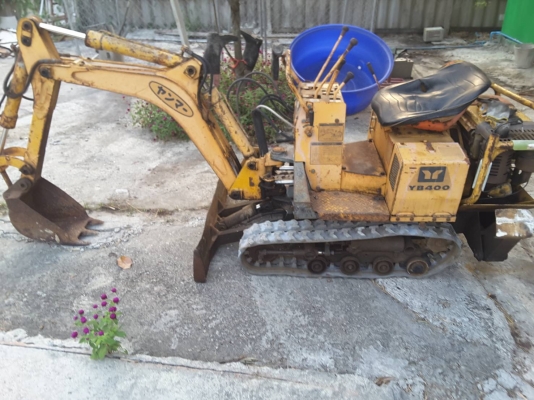 เข้ามาอีกคันครับ รถขุด แบคโฮจิ๋ว ดีเซล สูบเดียว YANMAR เก่าญี่ปุ่น ราคาเท่าเดิม เพียง 98,000 บาท