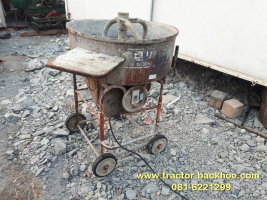 ขาย เครื่องผสมปูนฉาบ โม่ผสมปูนฉาบ ไฟ 110โวลท์ เก่าญี่ปุ่นแท้ พร้อมใช้ ราคา14,000