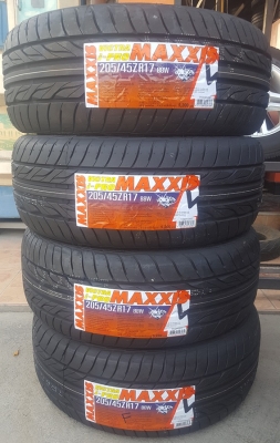 ยางใหม่205/45/17 ปี 19 MAXXIS I Pro 1/เส้น1,850