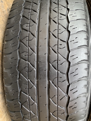 ล้อแม็ก Mitsu Triton Plus 6รู139 ขอบ 16 พร้อมยาง 255-70-16 Dunlop ปี13 แม็กเดิมๆ ดอกยางหนา