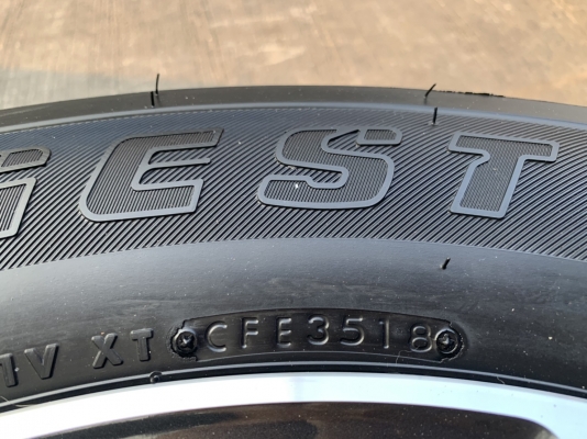 ล้อแม็กป้ายแดง Toyota New Fortuner ขอบ 18 พร้อมยางใหม่ป้ายแดง 265-60-18 Bridgestone ปี 18 ใหม่ๆ สวยกริ๊บ