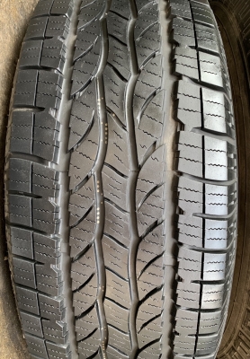 ล้อแม็ก 6รู139 TAM ขอบ 17 สีบอร์นเงิน พร้อมยาง 265-65-17 Maxxis ปลายปี 15