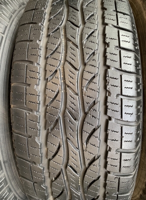 ล้อแม็ก 6รู139 TAM ขอบ 17 สีบอร์นเงิน พร้อมยาง 265-65-17 Maxxis ปลายปี 15