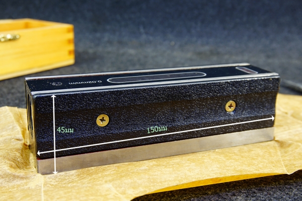 ระดับน้ำตั้งเครื่องจักร ยาว150มม VINCENT DIAMOND TOOL / MADE IN BELGIUM