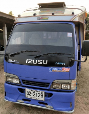 ขาย 6 ล้อโดยสาร isuzu 130 เเรงม้า เครื่องเทอร์โบ รถห้างเเท้ ยาว 4.3 เมตร สภาพสวย