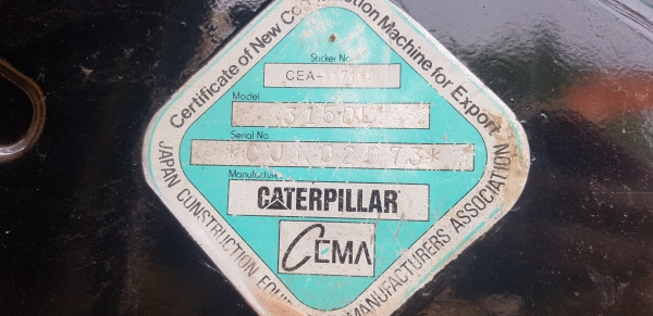 CATERPILLAR 315D L (086-5003800 ท่าม่วงแทรกเตอร์)