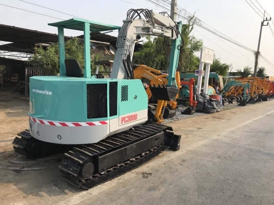 Komatsu pc38uuสภาพดีพร้อมใช้ รถปรับสภาพใหม่เรียบร้อยทำสีใหม่