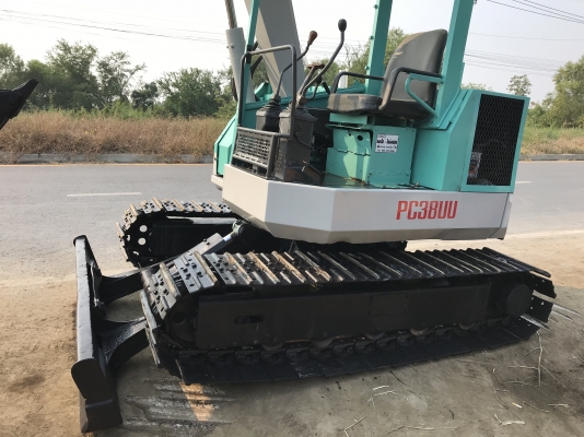 Komatsu pc38uuสภาพดีพร้อมใช้ รถปรับสภาพใหม่เรียบร้อยทำสีใหม่
