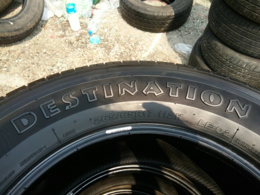 ขายยาง 265/65R17 ไฟร์สโตน ปี18 ดอกยางหนาเต็มสวยเท่ากันทุกเส้น ชุดละ 5900 บาท พร้อมใส่ ถ่วง ฟรี