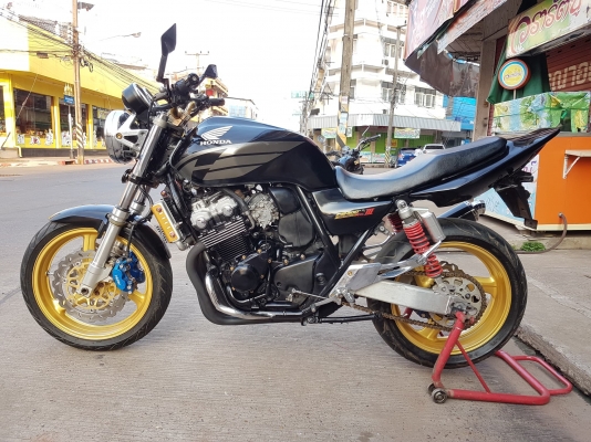 ขาย HONDA CB400 TECH1ท้ายแต่งTECH3 ท่อแต่ง จานดิสเเต่ง ปั๊มบนแต่ง ไล่น็อตทองทั้งคัน อินวอยส์ สรรพสาม