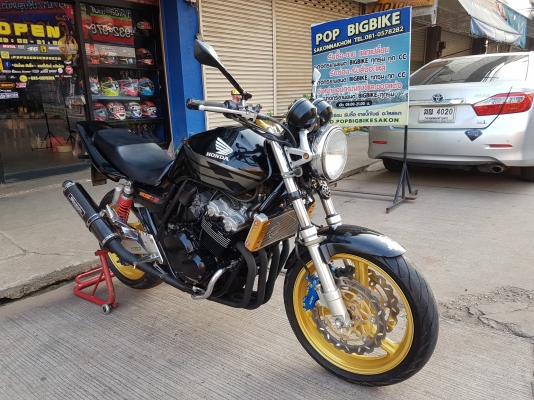 ขาย HONDA CB400 TECH1ท้ายแต่งTECH3 ท่อแต่ง จานดิสเเต่ง ปั๊มบนแต่ง ไล่น็อตทองทั้งคัน อินวอยส์ สรรพสาม