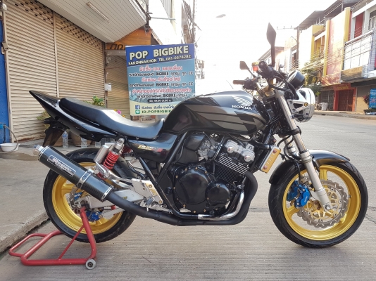 ขาย HONDA CB400 TECH1ท้ายแต่งTECH3 ท่อแต่ง จานดิสเเต่ง ปั๊มบนแต่ง ไล่น็อตทองทั้งคัน อินวอยส์ สรรพสาม