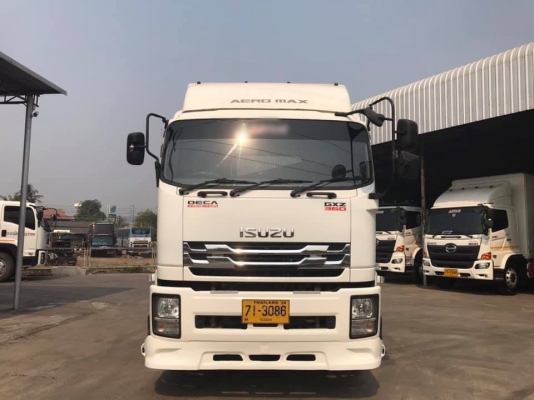 ISUZU GXZ 360 แรง EURO 3 ปี 58 รุ่นหน้าตึก รุ่นท่อทอง เบรคทิฟฟี่กระจกไฟฟ้า หัวเดิม เครื่องดี คลัซซีสวย ทะเบียนพร้อม