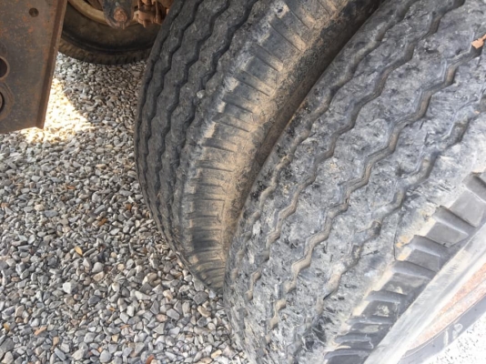 ขายหางพ่วงดั้มสามมิตร สามเพลาแท้